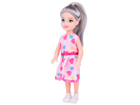 Adorable Mini Doll 13cm Doll in a dress for the house ZA4628