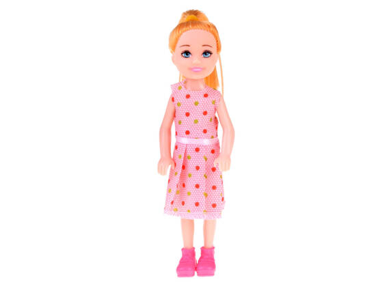 Adorable Mini Doll 13cm Doll in a dress for the house ZA4628