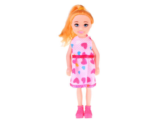 Adorable Mini Doll 13cm Doll in a dress for the house ZA4628