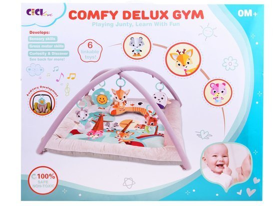 Adorable mat with a toy headband for a child ZA3227