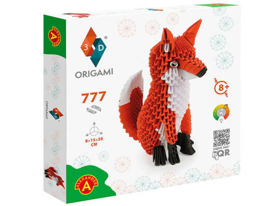 Alexander 3D Origami creative kit FOX 2573