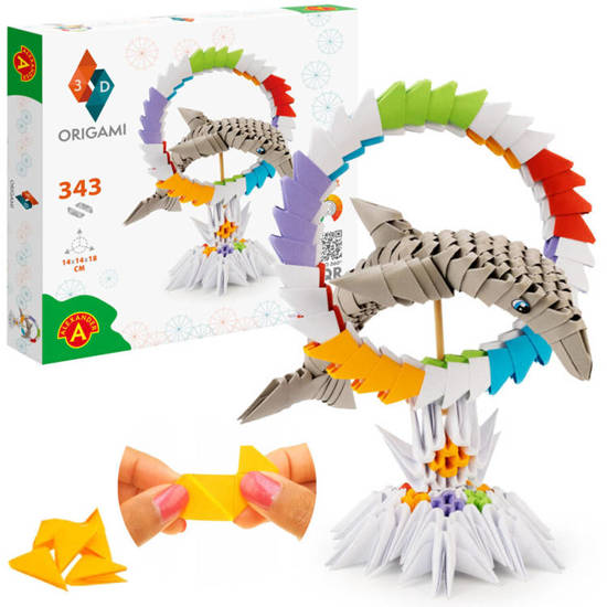 Alexander Creative Set Origami 3D Dolphin 2552