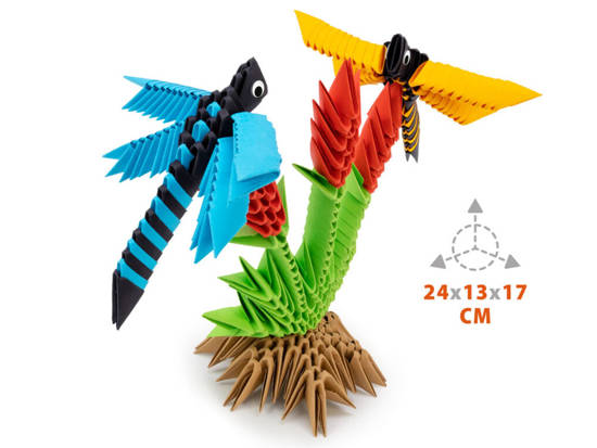 Alexander Creative Set Origami 3D Dragonflies2350