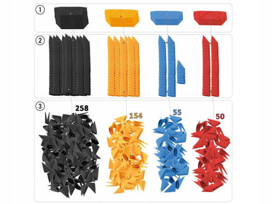 Alexander Creative Set Origami 3D ROCK 2574