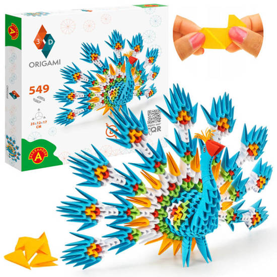 Alexander Creative set Origami 3D Peacock 2555