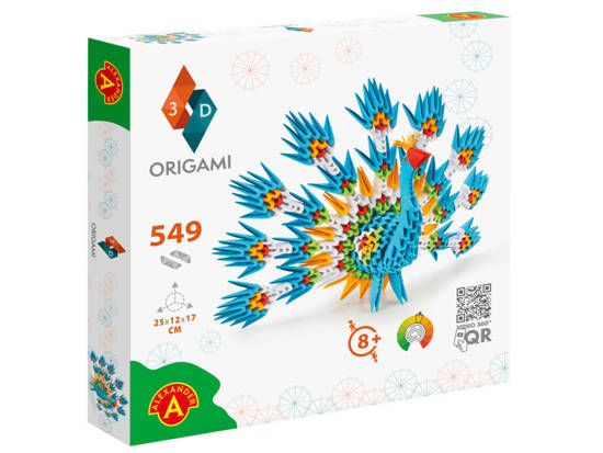 Alexander Creative set Origami 3D Peacock 2555