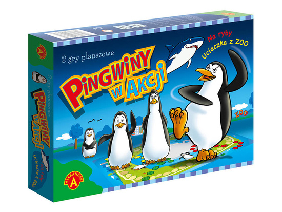 Alexander Game Penguins in action 2 board games Escape from the Zoo GR0718