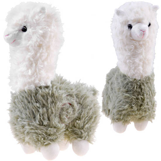 Alpaca fluffy llama plush toy 28cm ZA4402