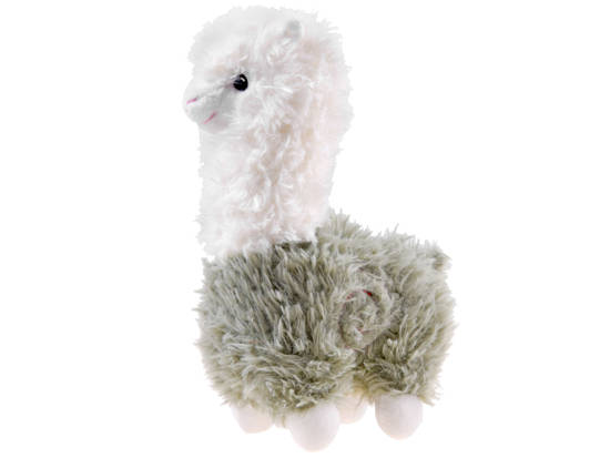 Alpaca fluffy llama plush toy 28cm ZA4402