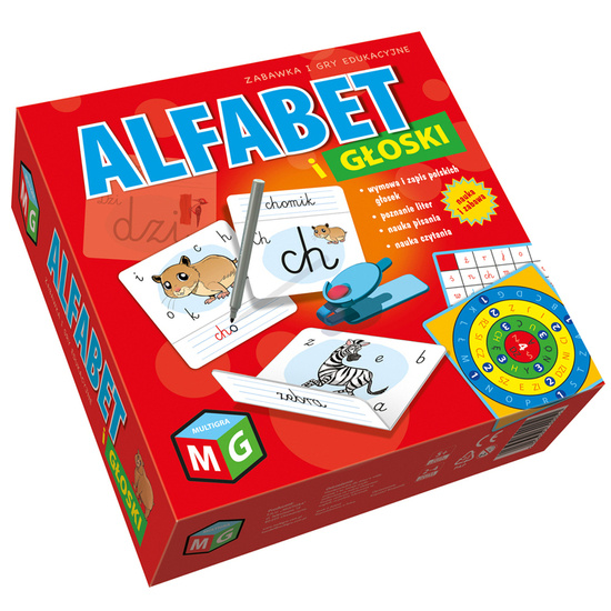 Alphabet and learning game GR0287