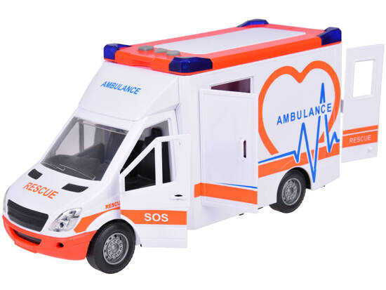 Ambulance Medical Car Emergency Ambulance with Sound Light ZA5217