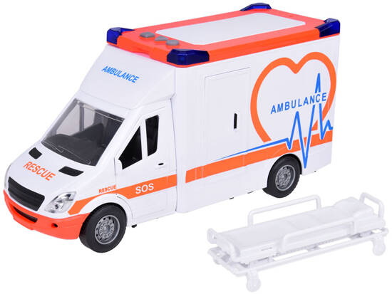 Ambulance Medical Car Emergency Ambulance with Sound Light ZA5217