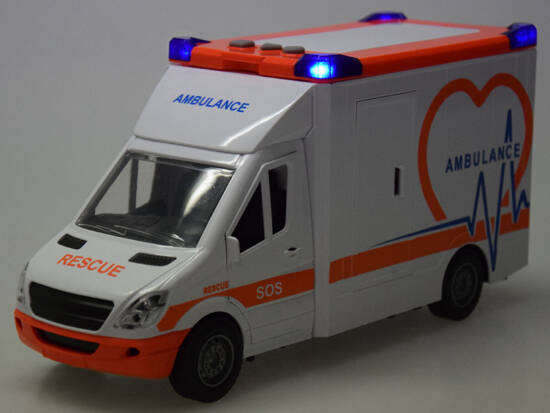 Ambulance Medical Car Emergency Ambulance with Sound Light ZA5217