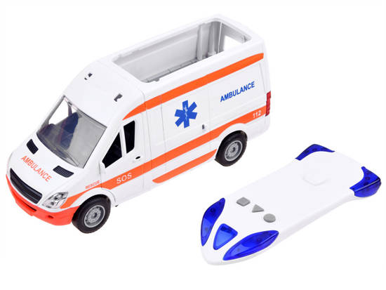 Ambulance + stretcher car Ambulance with sound ZA3835