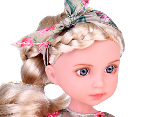 An elegant doll in a frilly dress like from a fairy tale ZA5313