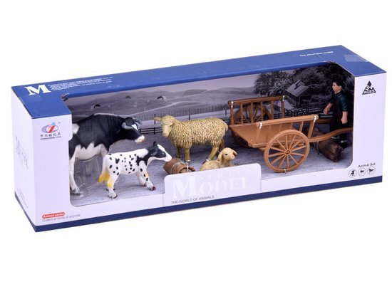 Animals farm Cow a set of figures ZA2606