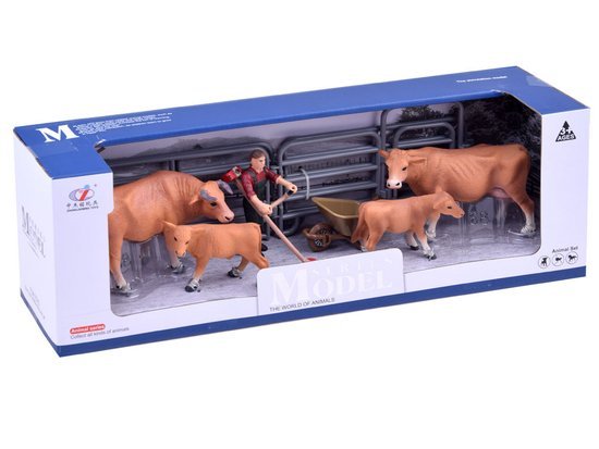 Animals farm Cow set figures ZA2606