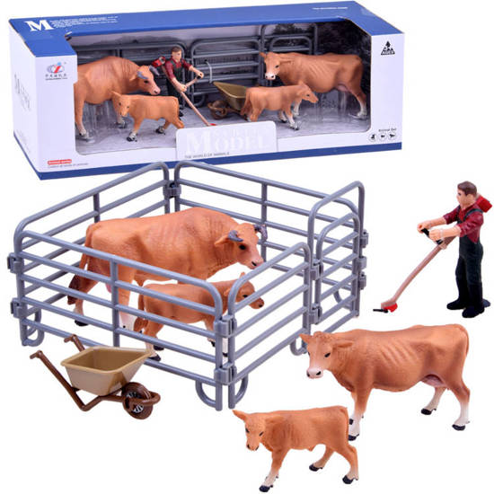 Animals farm Cow set figures ZA2606