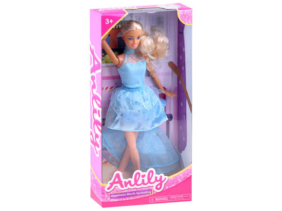 Anlily A doll in a blue dress ZA3920