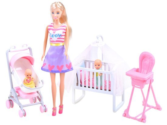 Anlily Doll babysitter + baby set ZA3484