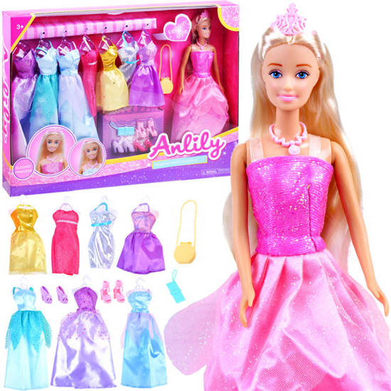Anlily Doll princess + dresses for the ball ZA3488