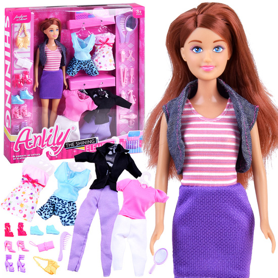 Anlily Doll with clothes outfits shoes accessories ZA2457