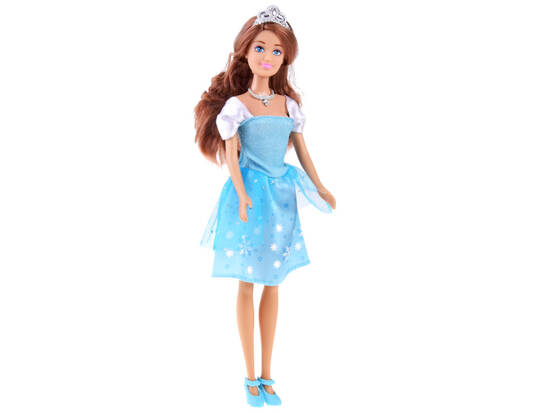 Anlily Doll with long hair in a blue fairy-tale dress ZA4306