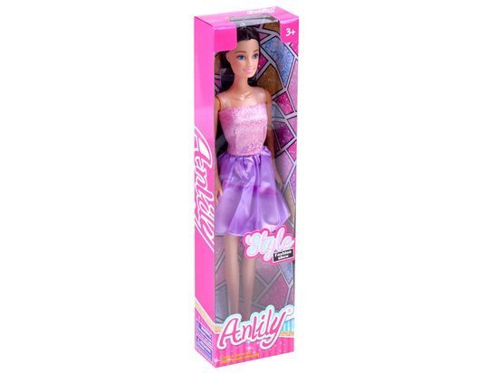 Anlily Doll with long hair in a dress ZA3485