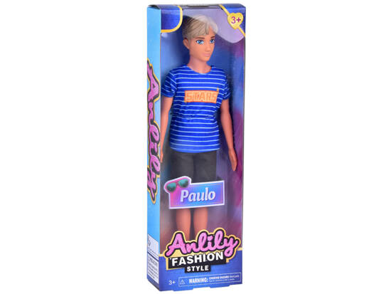 Anlily Paulo Za5416 Boy Doll