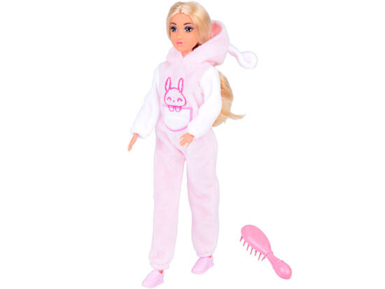 Anlily doll rabbit surprise + brush ZA5418