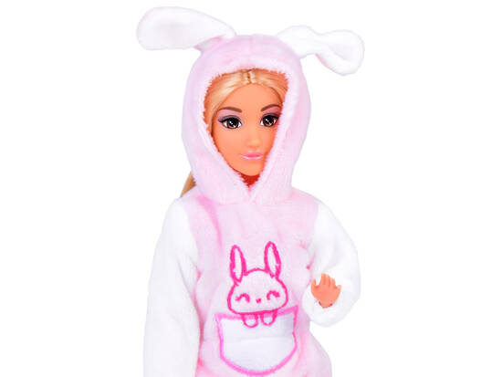 Anlily doll rabbit surprise + brush ZA5418