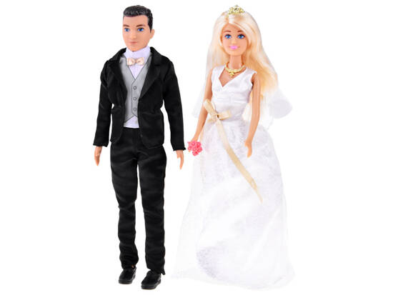 Anlily lovely bride and groom Dolls wedding wedding newlyweds ZA4307