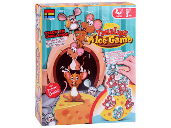 Arcade game falling mice balance GR0625