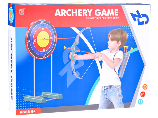 Archery set Bow Shield Quiver Arrows aiming fun SP0773