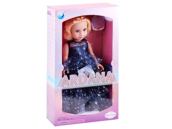 Ariana doll in a ball gown with stars ZA3891