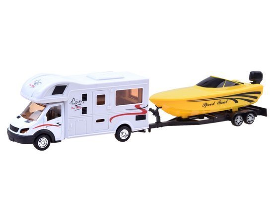 Auto Kamper camping + tow truck and motorboat ZA2554