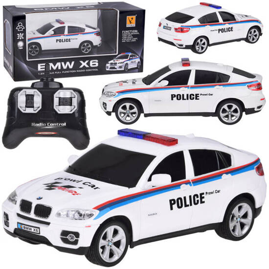 BMW X6 sports police car with remote control RC0660 BI