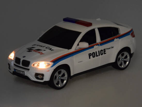 BMW X6 sports police car with remote control RC0660 BI