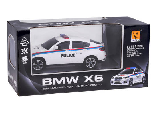 BMW X6 sports police car with remote control RC0660 BI