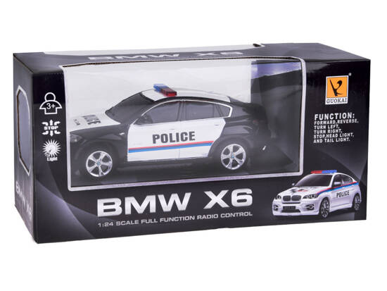 BMW X6 sports police car with remote control RC0660 CY