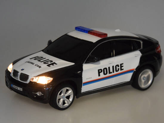 BMW X6 sports police car with remote control RC0660 CY