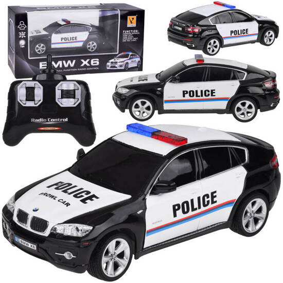 BMW X6 sports police car with remote control RC0660 CY