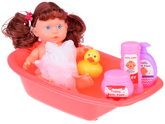 Baby doll interactive set + accessories baby's evening routine ZA5335