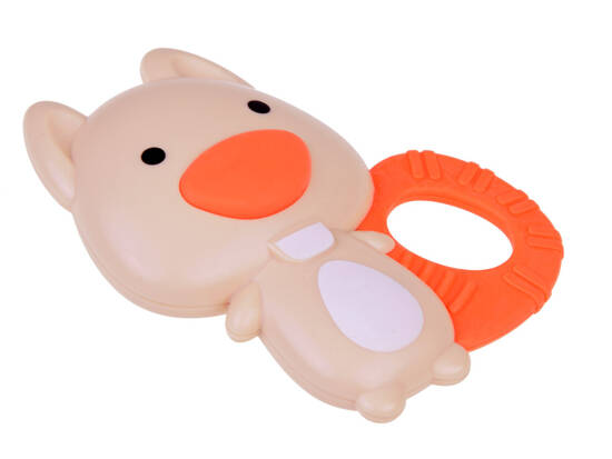 Baby teether for massaging gums Lion Owl Dinosaur Squirrel ZA5003