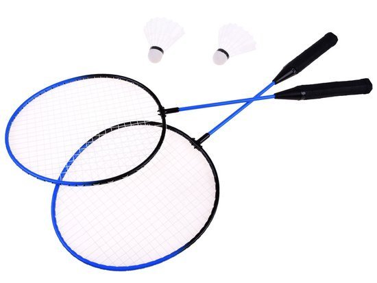Badminton rackets + shuttlecocks SP0628