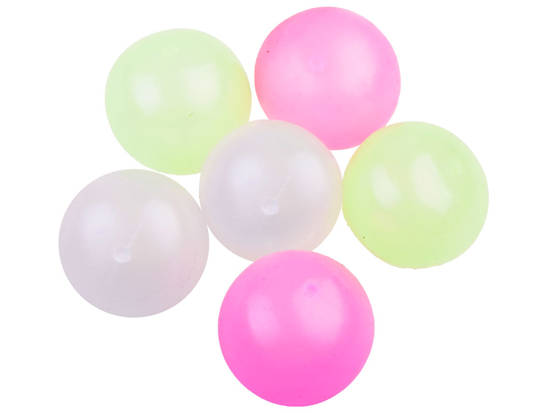 Balls ANTI-STRESS sticky FLUO balls 6 pcs ZA3896