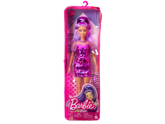 Barbie Fashionistas fashion doll No. 178 HBV12 purple styling ZA5099