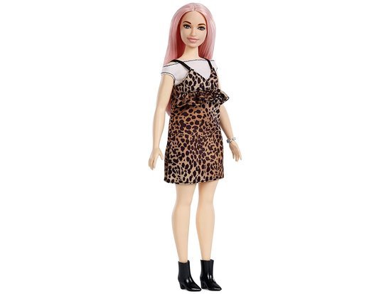 Barbie doll Fashionistas leopard dress ZA3160