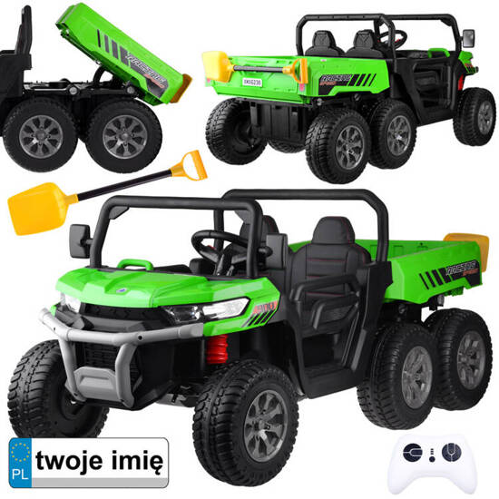 Battery-powered car Farmer Truck +  tipper PA0292