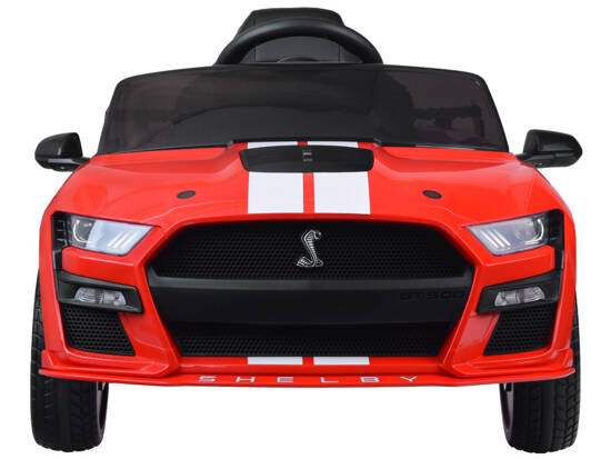 Battery-powered car Ford Mustang Shelby GT500 for children, radio PA0306 CZ